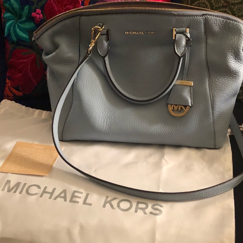 Michael Kors purse with crossbody strap